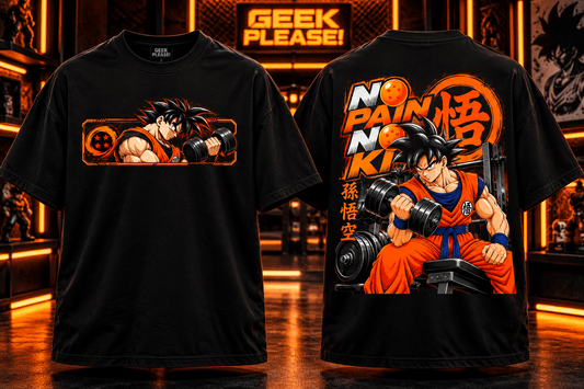 Camiseta Goku Fitness (Anime Dragon Ball) - Geek, Please! by Ânnima
