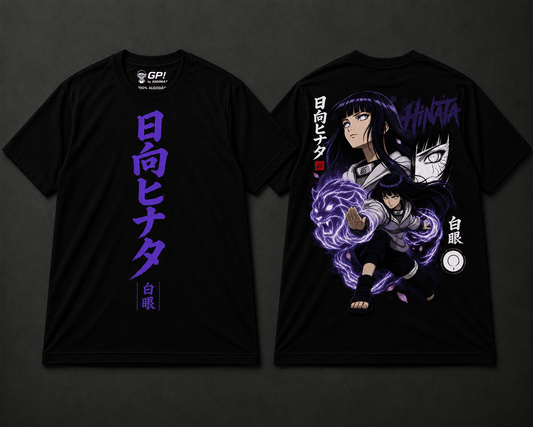 Camiseta Hinata Hyuga (Anime Naruto) - Geek, Please! by Ânnima