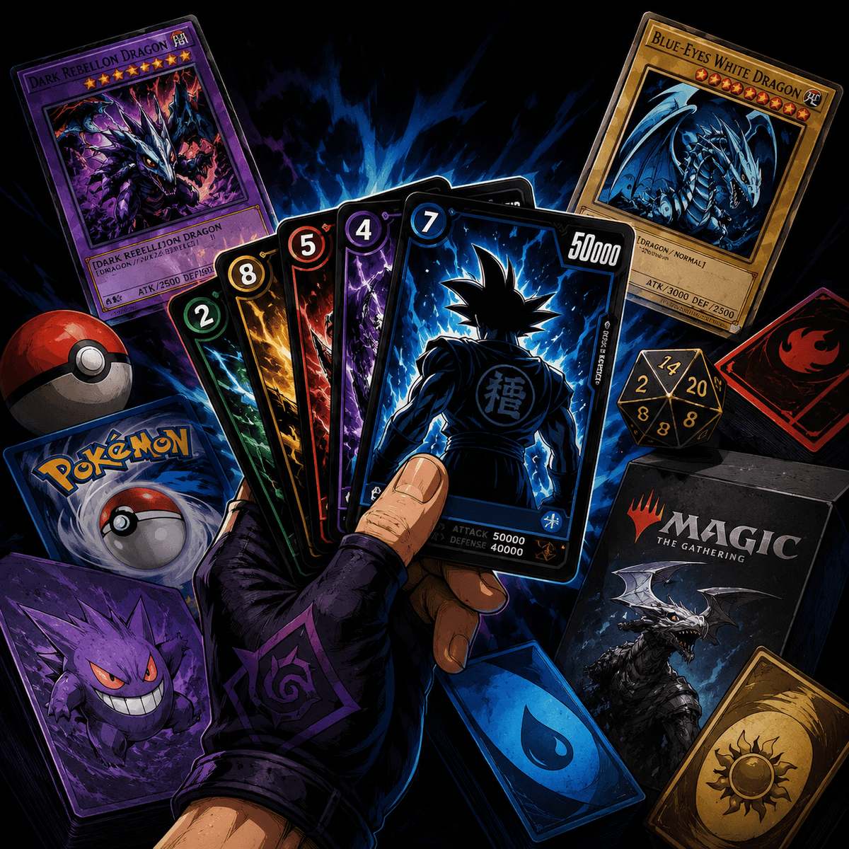 TRADING CARD GAMES - Geek, Please! by Ânnima
