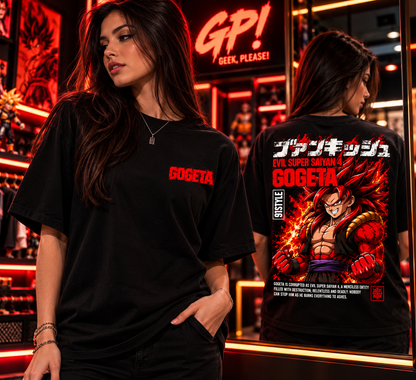 Camiseta Gogeta  (Anime Dragon Ball)