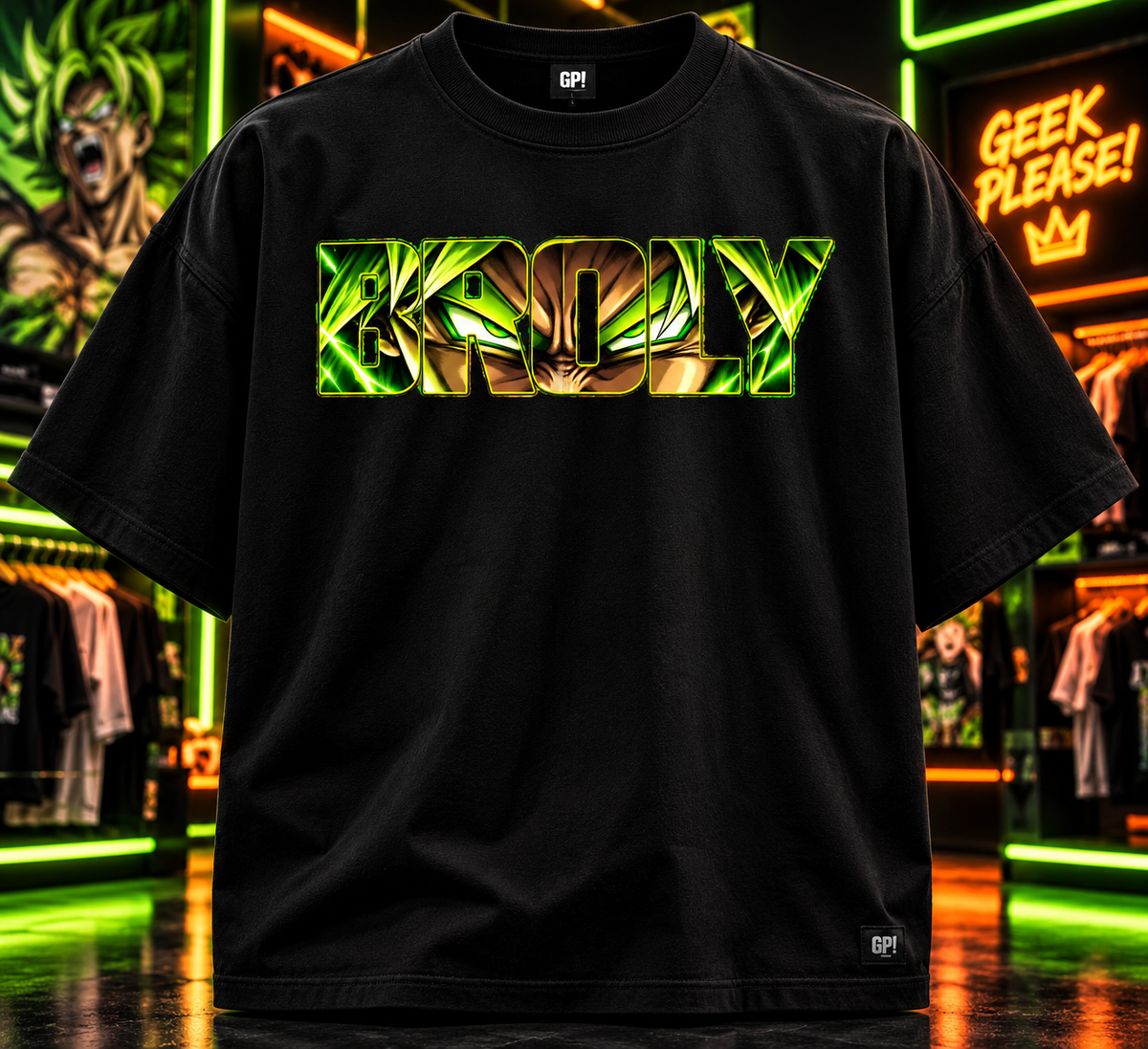Camiseta Broly #2  (Anime Dragon Ball)