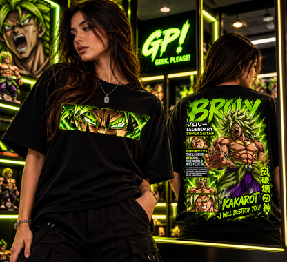Camiseta Broly #2  (Anime Dragon Ball)
