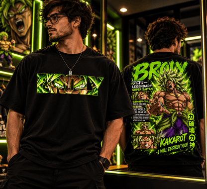 Camiseta Broly #2  (Anime Dragon Ball)