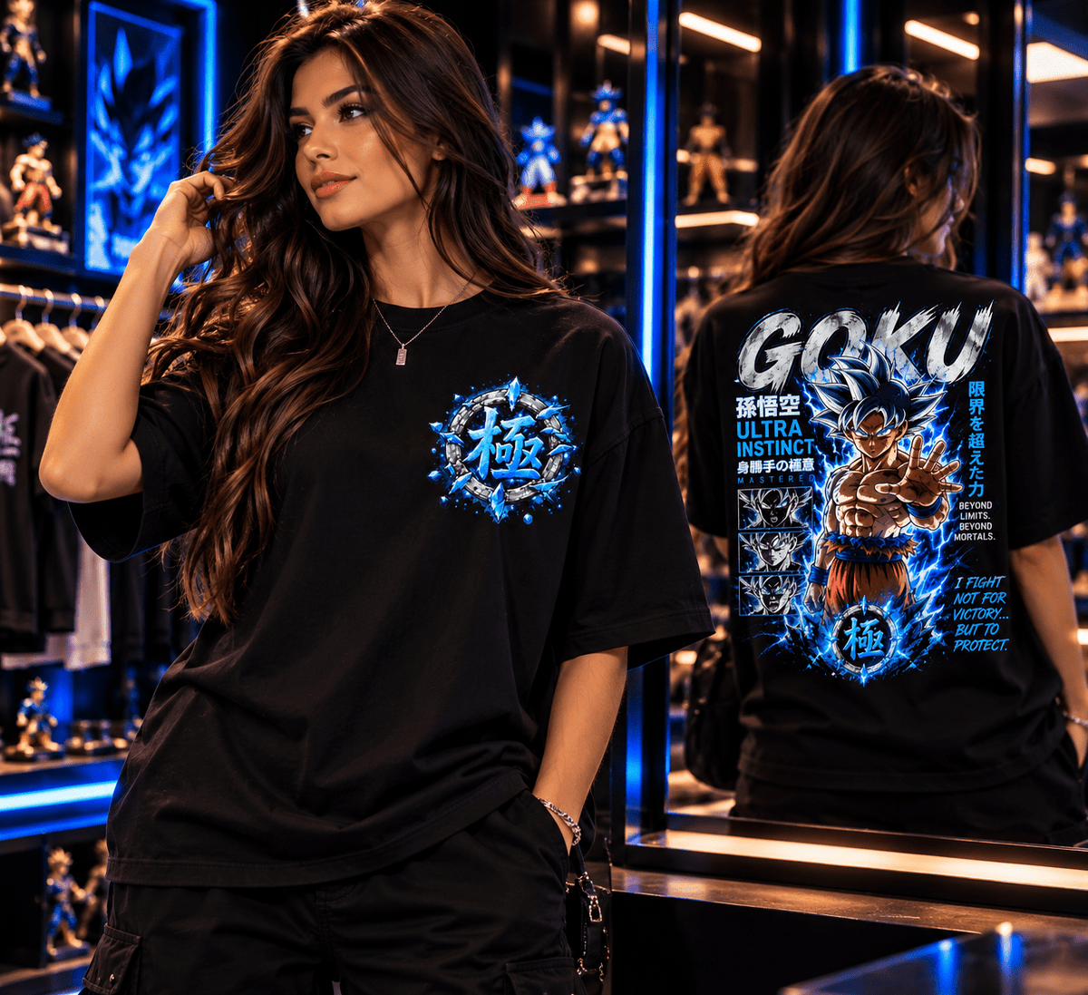 Camiseta Goku #3  (Anime Dragon Ball)