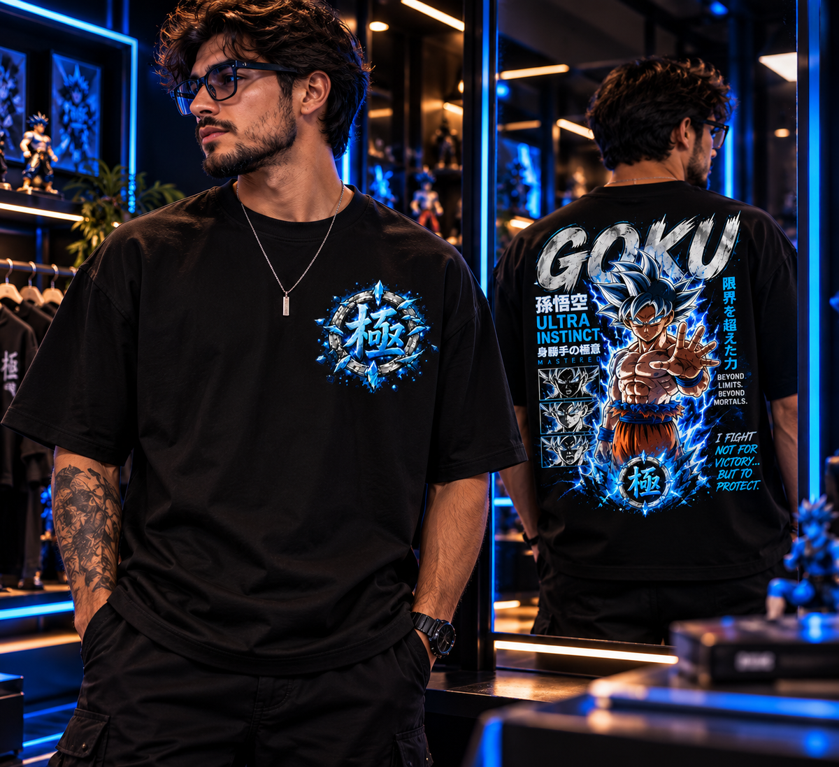 Camiseta Goku #3  (Anime Dragon Ball)