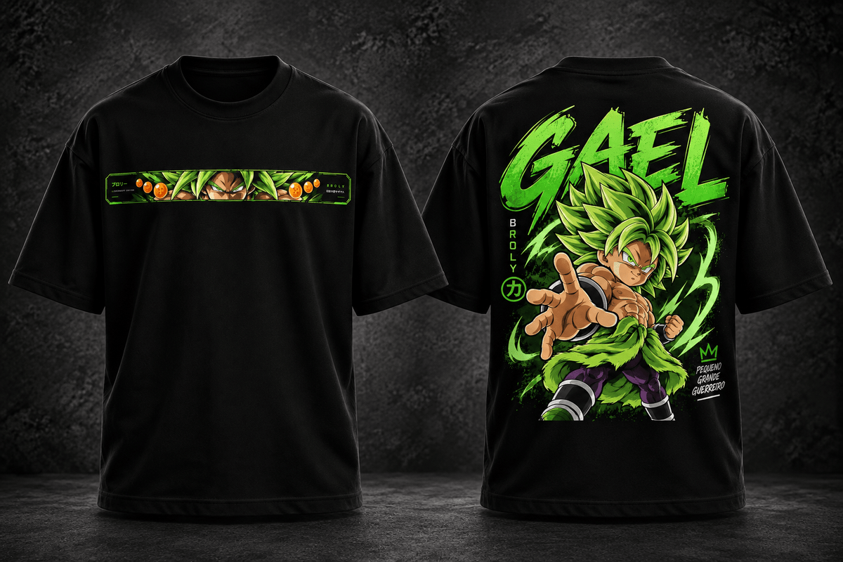 Camiseta Broly PERSONALIZADA #2 (Anime Dragon Ball) - Geek, Please! by Ânnima