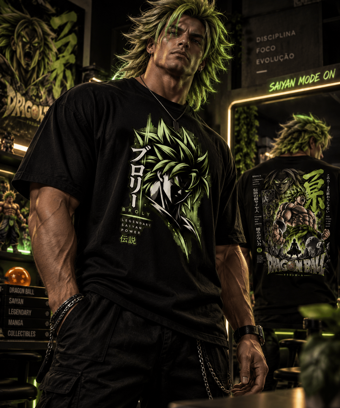 Camiseta Broly (Anime Dragon Ball) - Geek, Please! by Ânnima