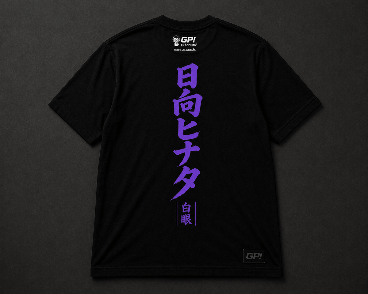 Camiseta Hinata Hyuga (Anime Naruto) - Geek, Please! by Ânnima