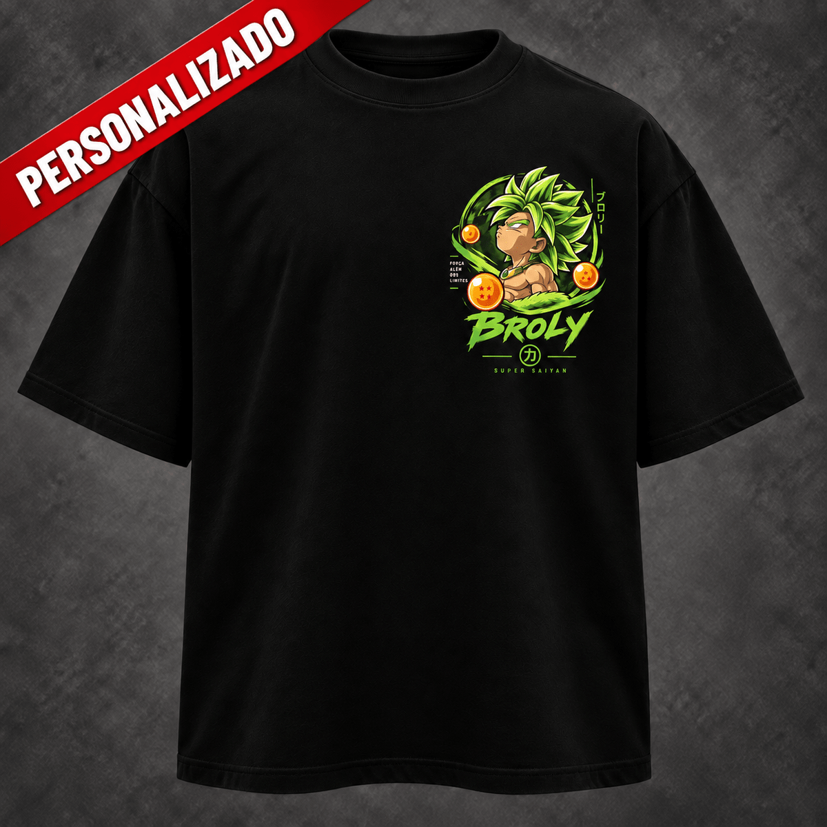 Camiseta Broly PERSONALIZADA #1 (Anime Dragon Ball) - Geek, Please! by Ânnima