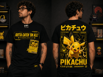 Camiseta Pokemon Pikachu (Anime Pokemon) - Geek, Please! by Ânnima