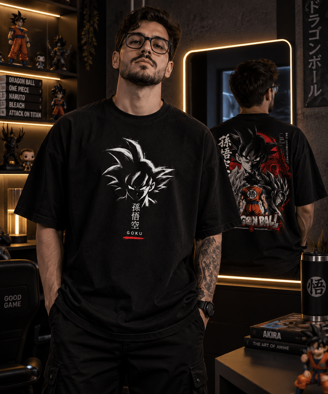 Camiseta Goku (Anime Dragon Ball) - Geek, Please! by Ânnima