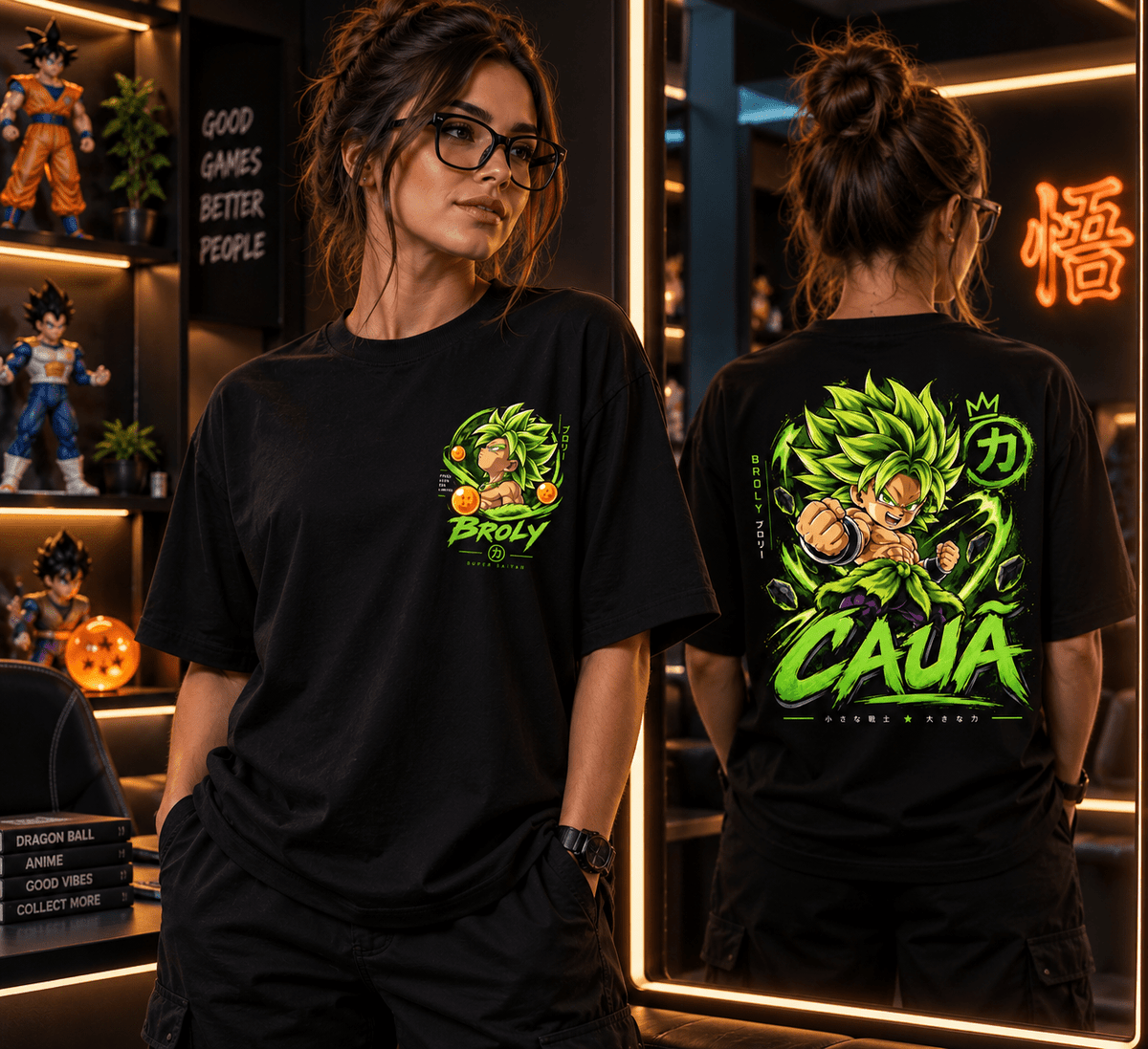 Camiseta Broly PERSONALIZADA #1 (Anime Dragon Ball) - Geek, Please! by Ânnima