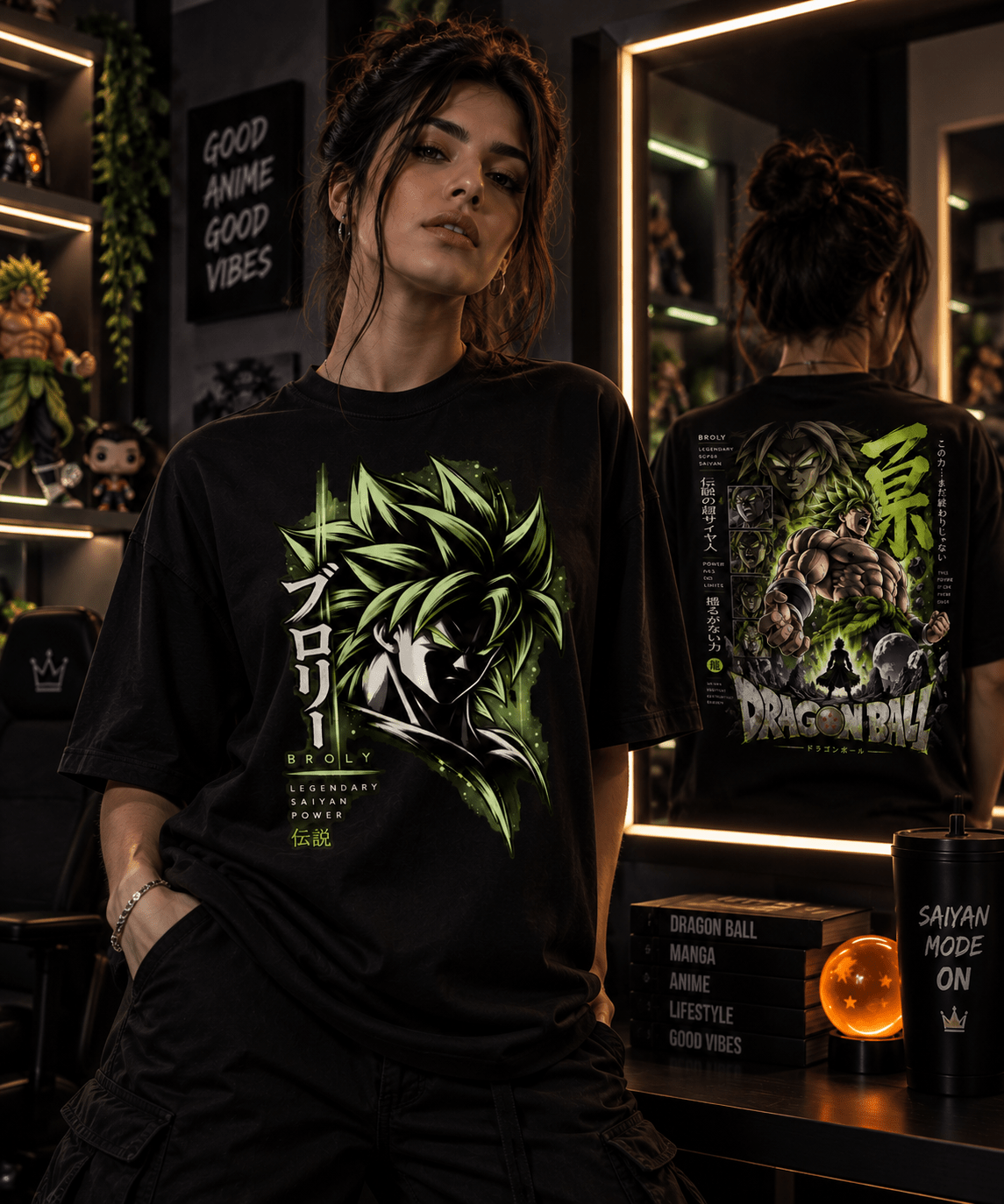 Camiseta Broly (Anime Dragon Ball) - Geek, Please! by Ânnima