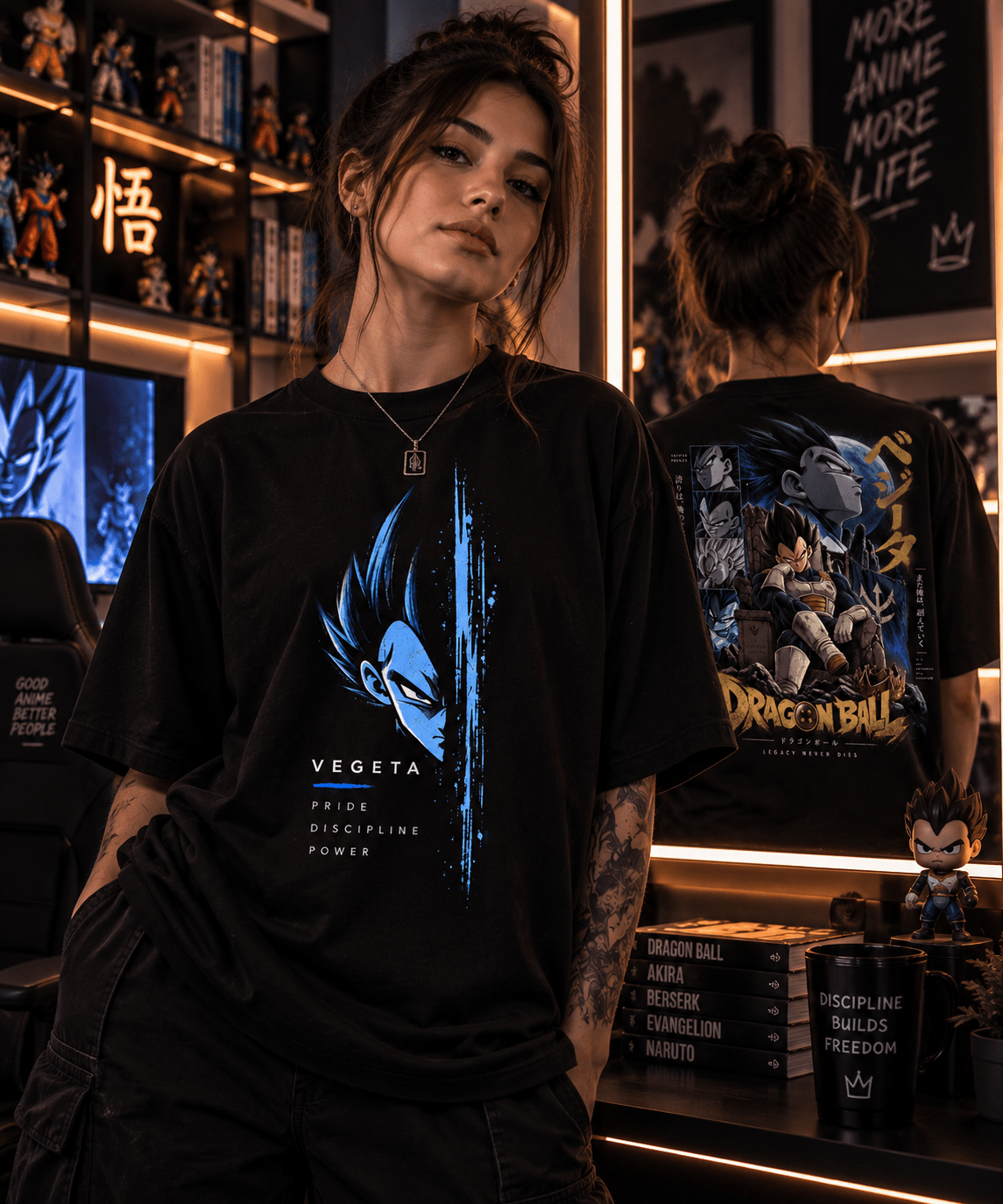 Camiseta Vegeta (Anime Dragon Ball) - Geek, Please! by Ânnima