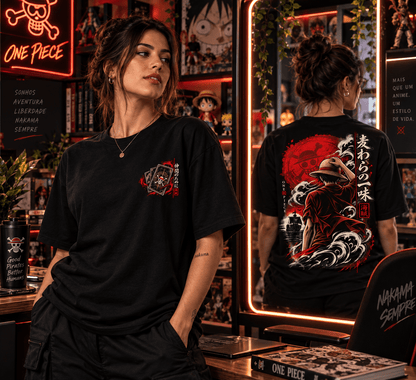 Camiseta Monkey D. Luffy Estilo TCG (Anime One Piece) - Geek, Please! by Ânnima