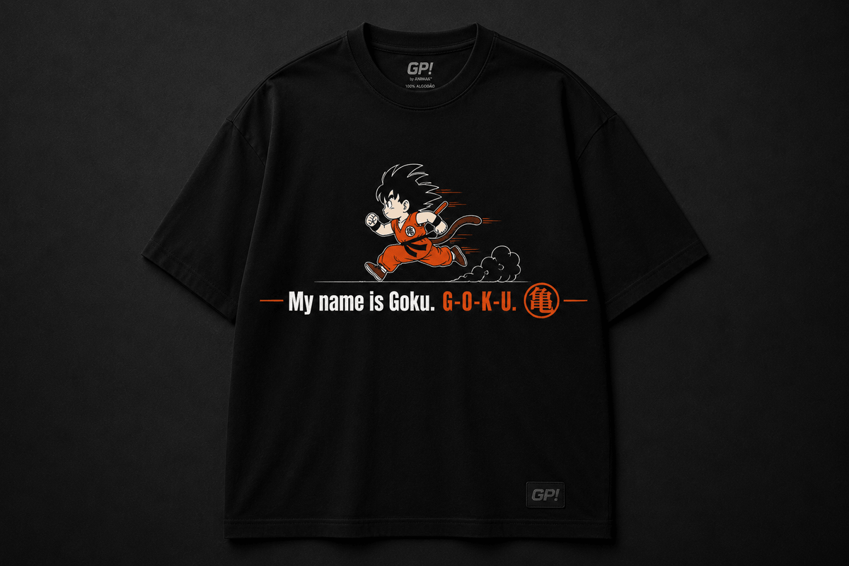 Camiseta Goku Criança (Anime Dragon Ball) - Geek, Please! by Ânnima