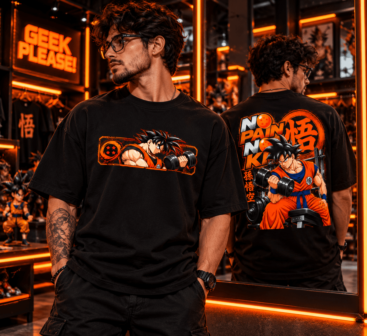 Camiseta Goku Fitness (Anime Dragon Ball) - Geek, Please! by Ânnima