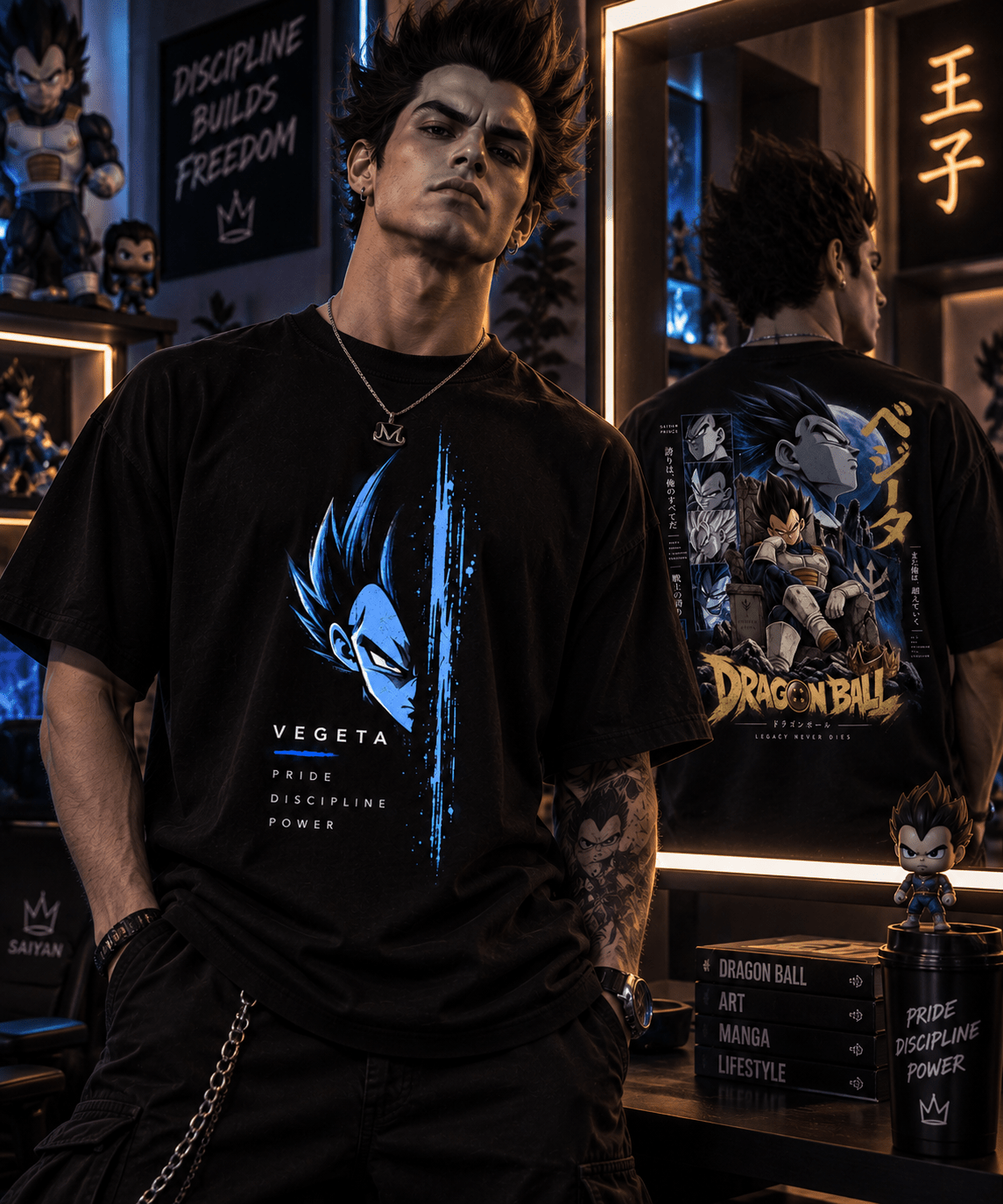 Camiseta Vegeta (Anime Dragon Ball) - Geek, Please! by Ânnima