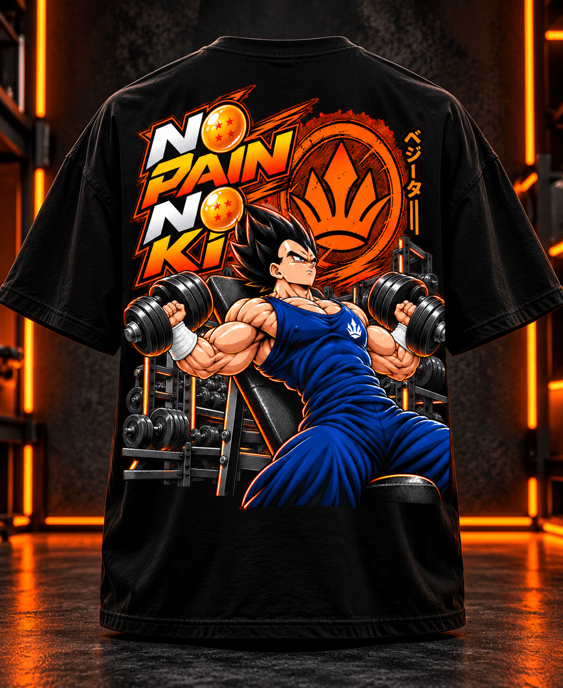 Camiseta Vegeta Fitness (Anime Dragon Ball) - Geek, Please! by Ânnima