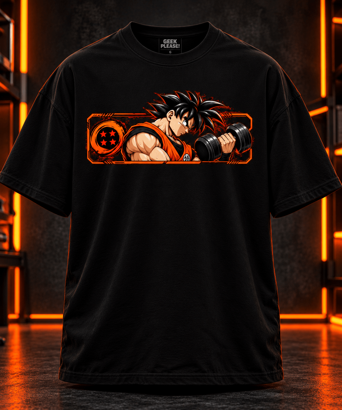 Camiseta Goku Fitness (Anime Dragon Ball) - Geek, Please! by Ânnima