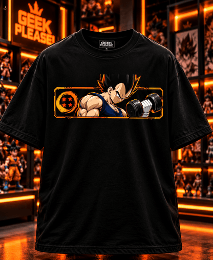 Camiseta Vegeta Fitness (Anime Dragon Ball) - Geek, Please! by Ânnima