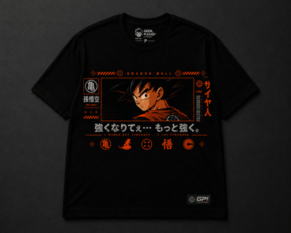 Camiseta Goku Adulto Street (Anime Dragon Ball) - Geek, Please! by Ânnima