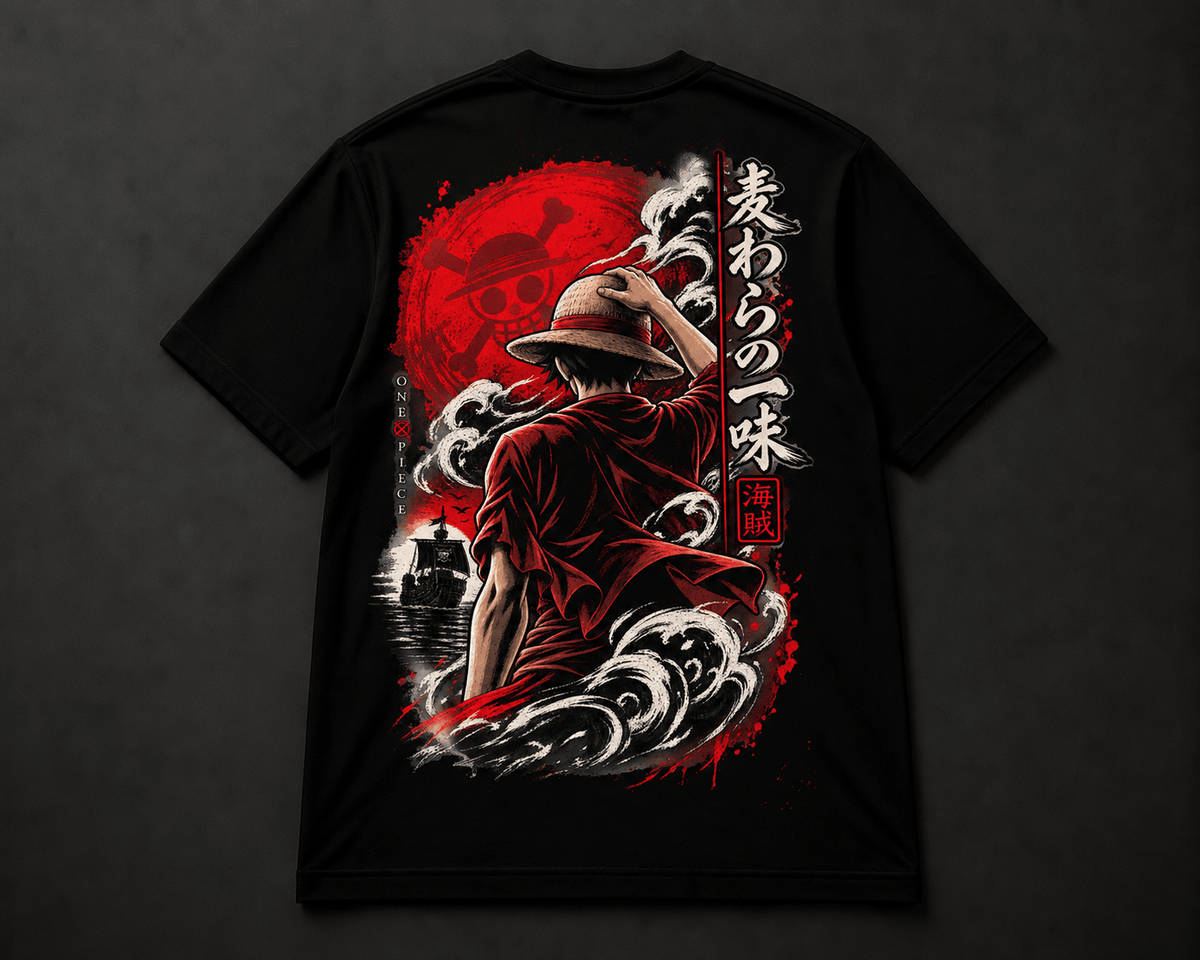 Camiseta Monkey D. Luffy Estilo TCG (Anime One Piece) - Geek, Please! by Ânnima