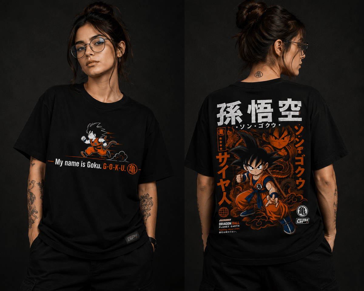Camiseta Goku Criança (Anime Dragon Ball) - Geek, Please! by Ânnima