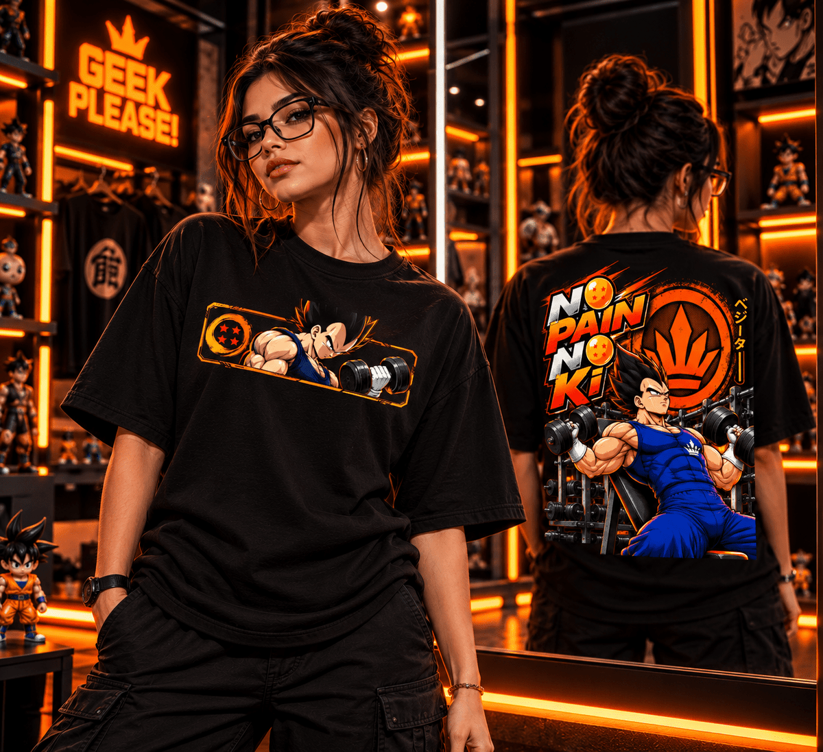 Camiseta Vegeta Fitness (Anime Dragon Ball) - Geek, Please! by Ânnima